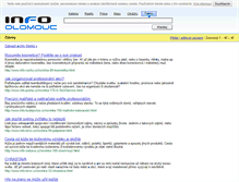 Tablet Screenshot of clanky.info-olomouc.cz